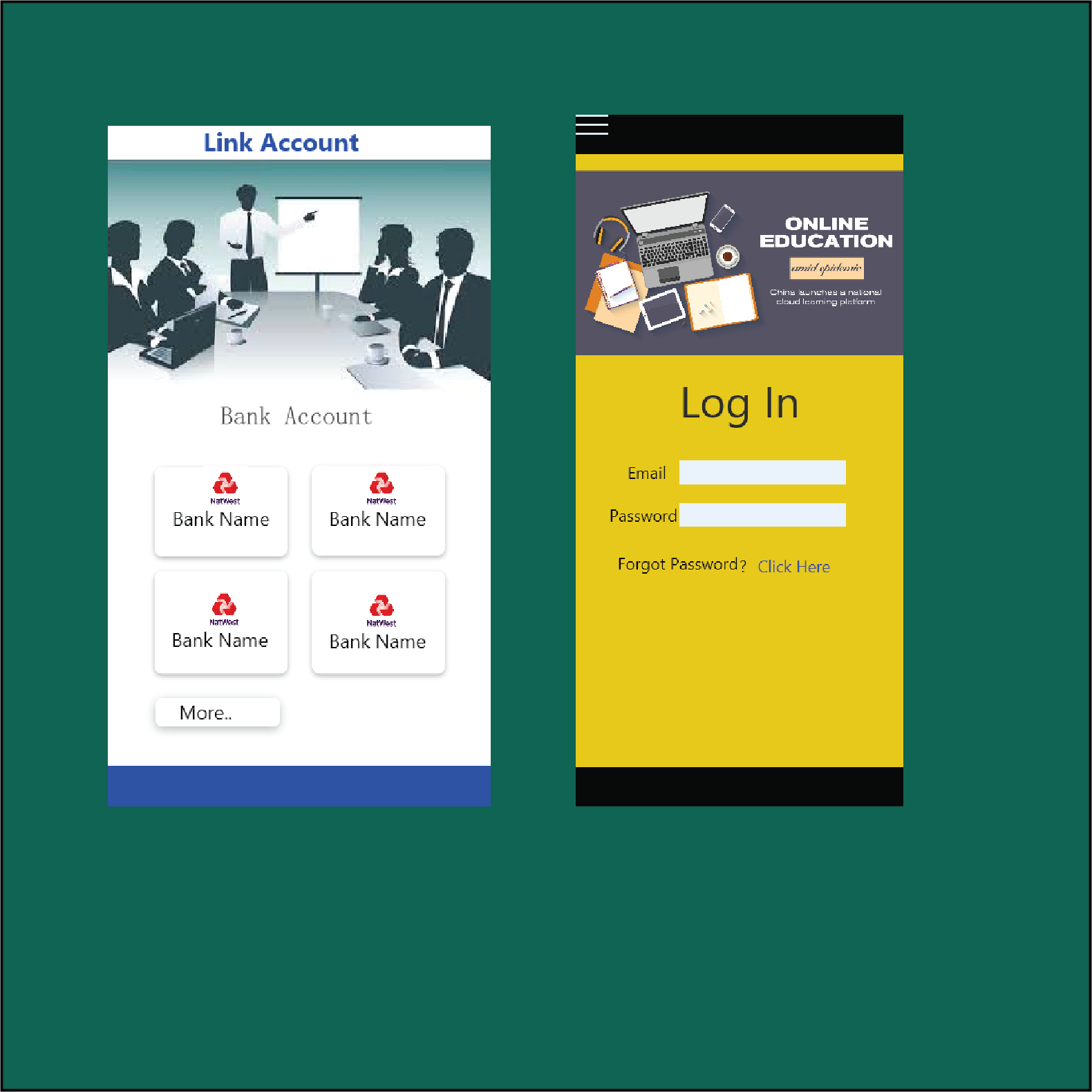 I will design website or mobile app ui mock up in adobe xd