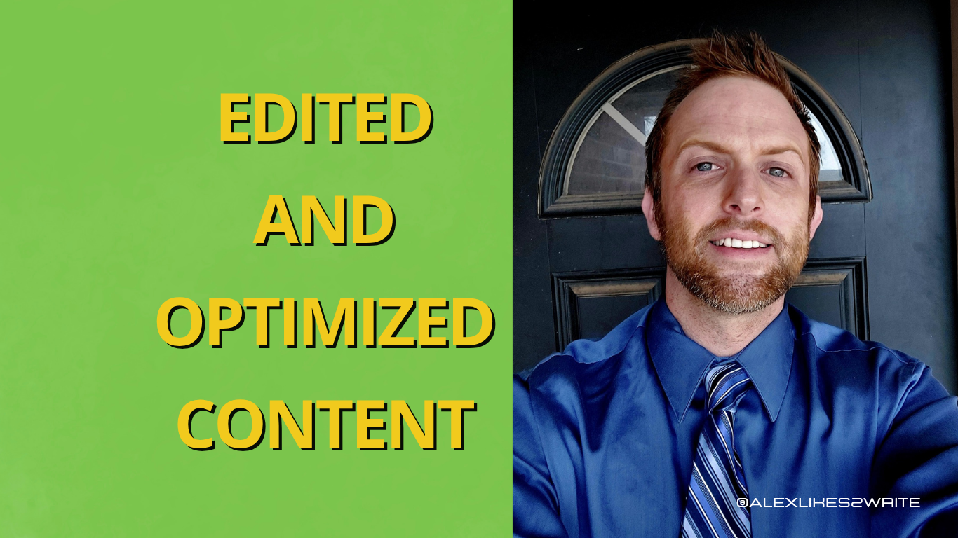 I will edit and optimize 500 words of your writing for SEO