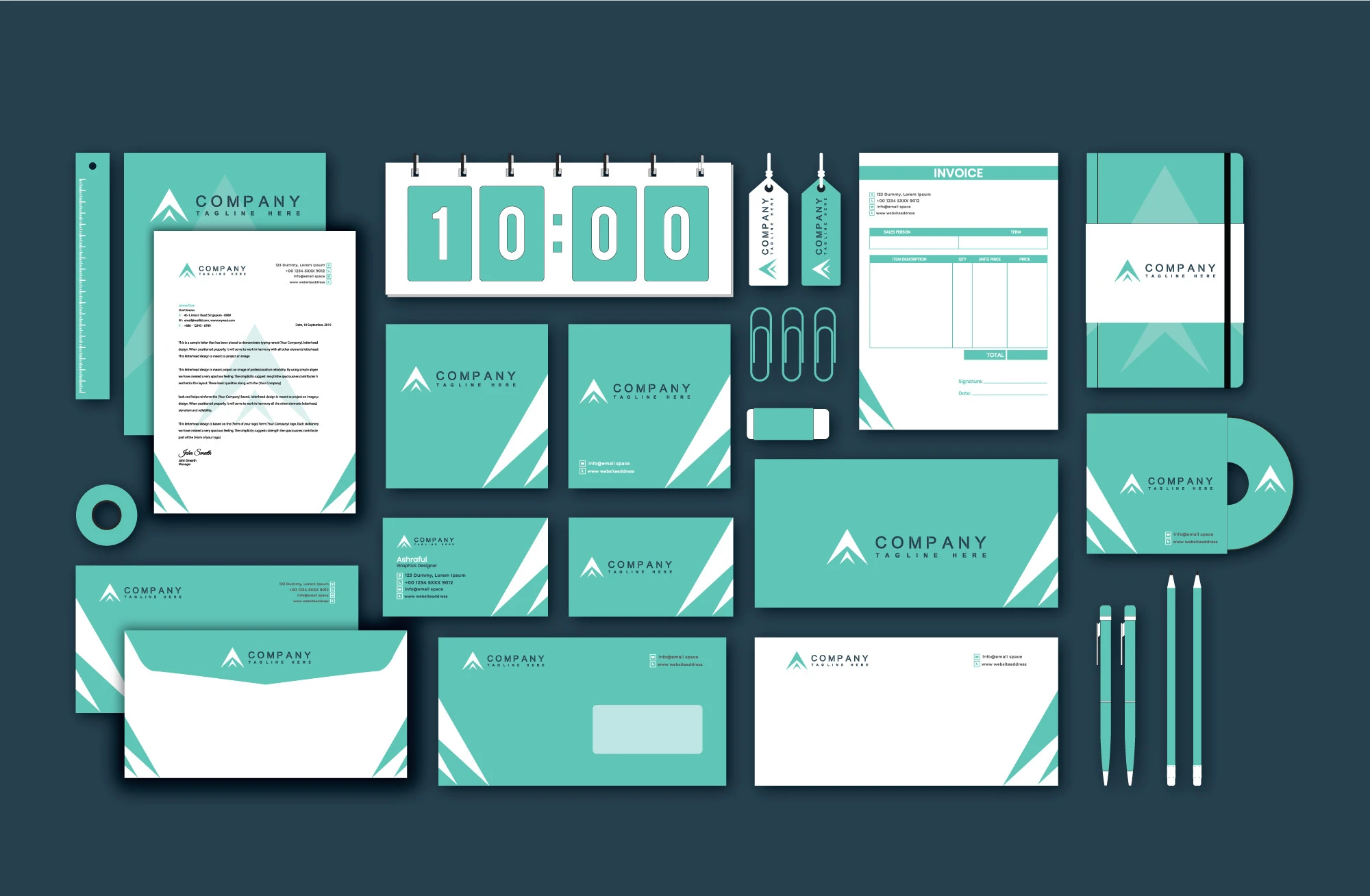 I will design professional logo business card letterhead stationery