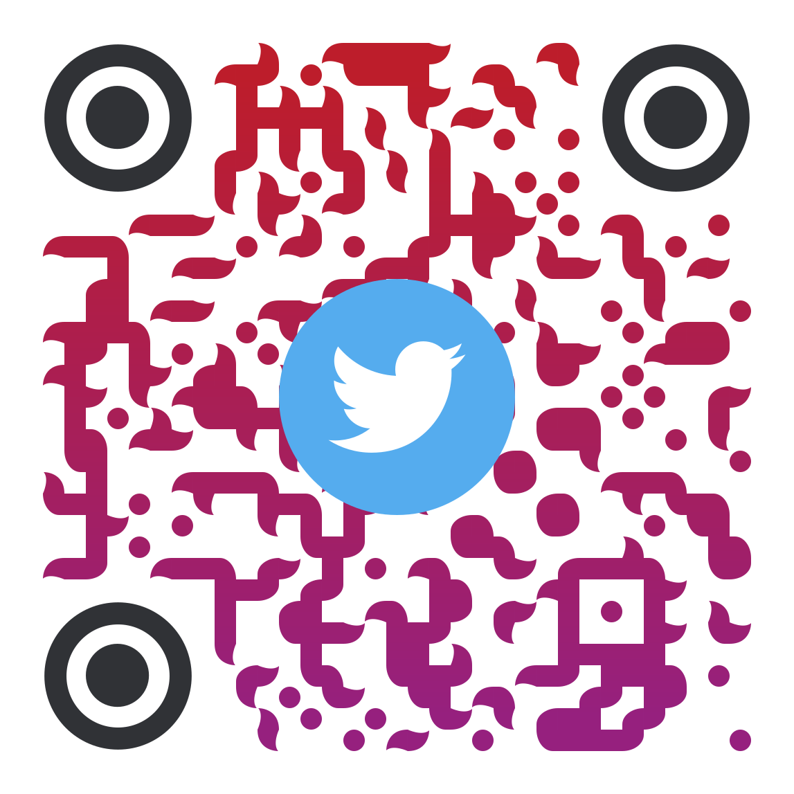 I can create personalised QR codes for all your social media accounts 