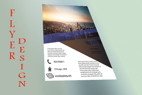 Design a Creative Poster Or Flyer