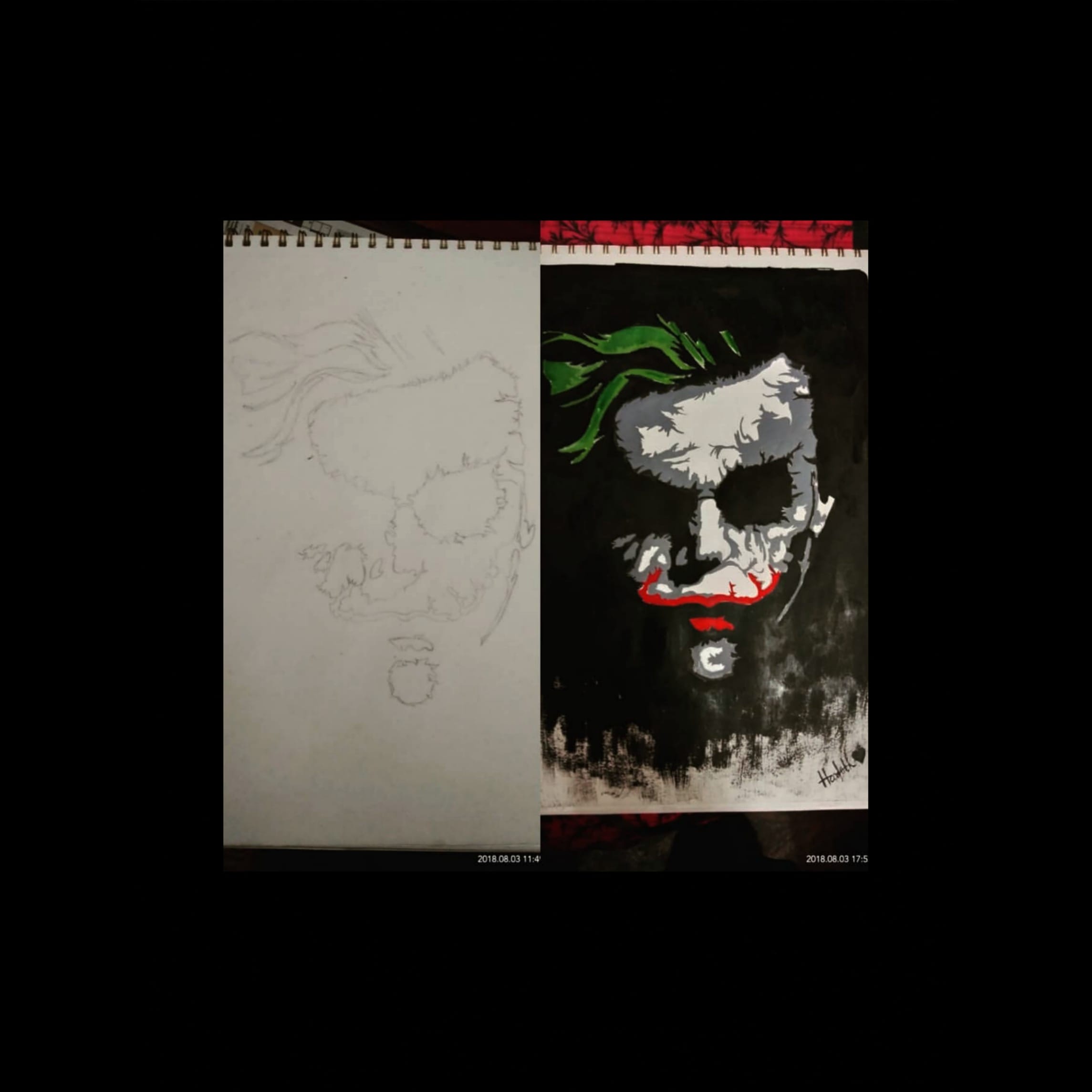 I will design professional pencil portrait charcoal portrait with video