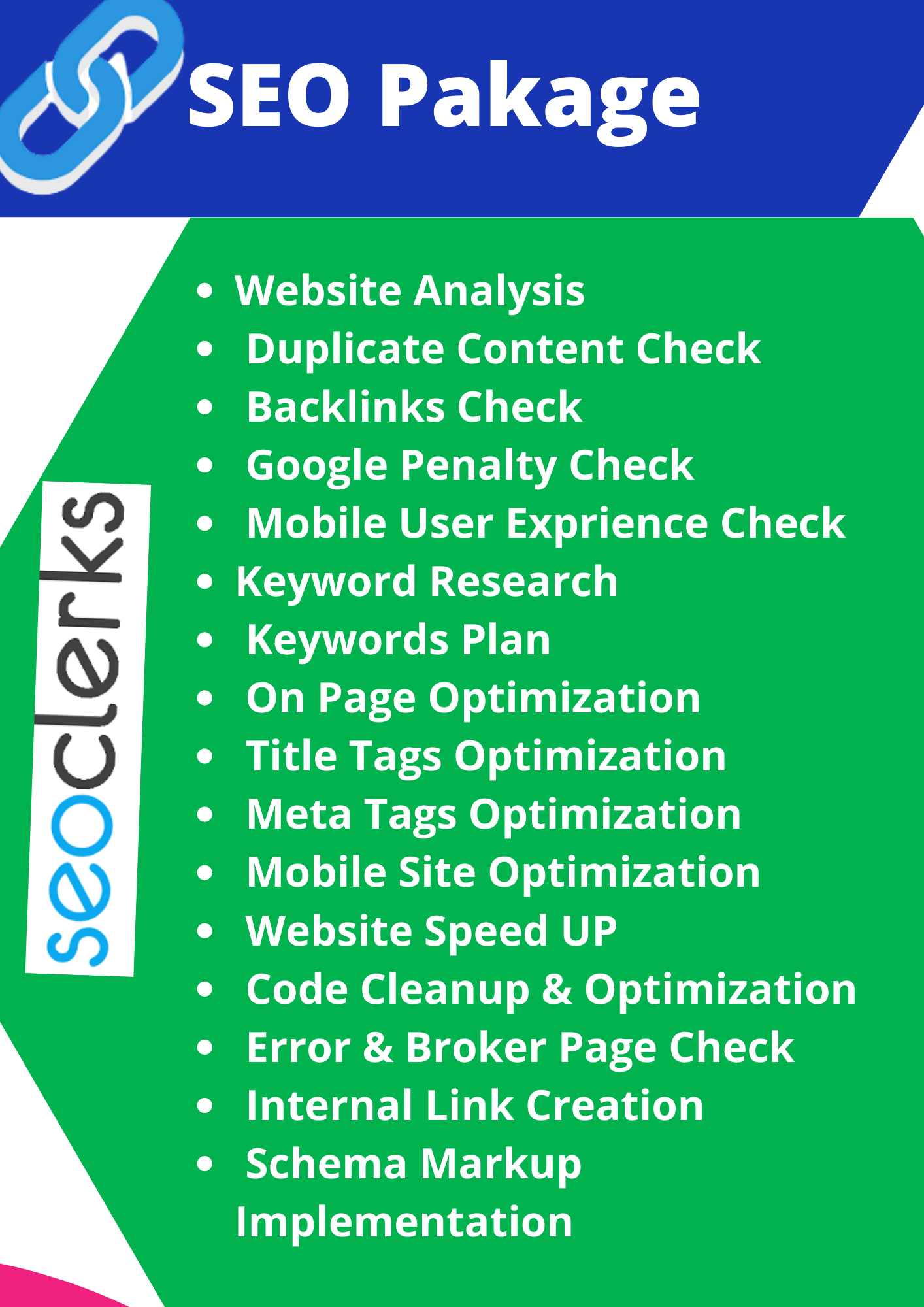 I will do Monthly SEO for Google Top Ranking.