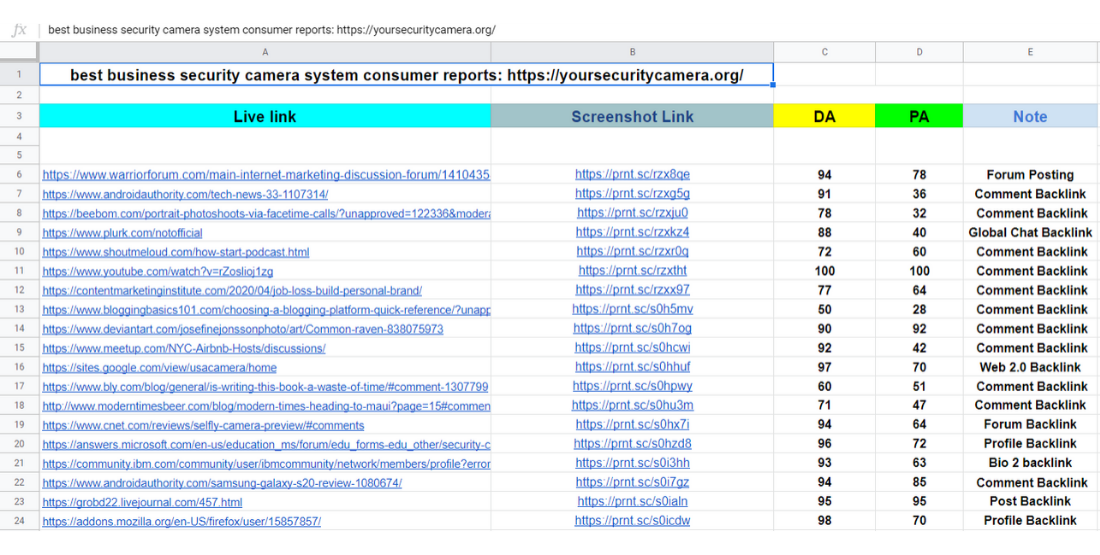 I will do 100 High authority backlink manually
