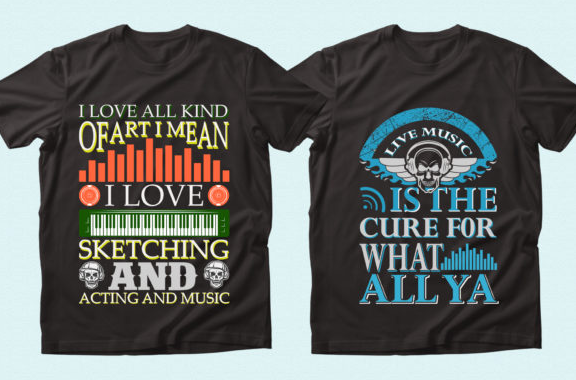 Creat amazing t-shirt design for you with in 24 hours