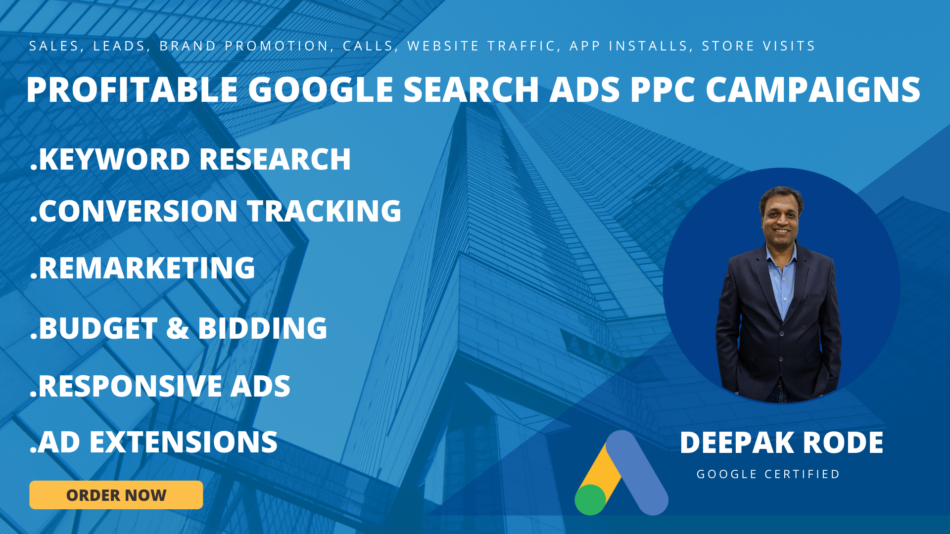 I will set up a profitable google search ads PPC camp...
