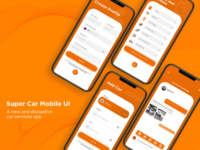 I Will Design Professional And Minimal UI\UX Design For Mobile 