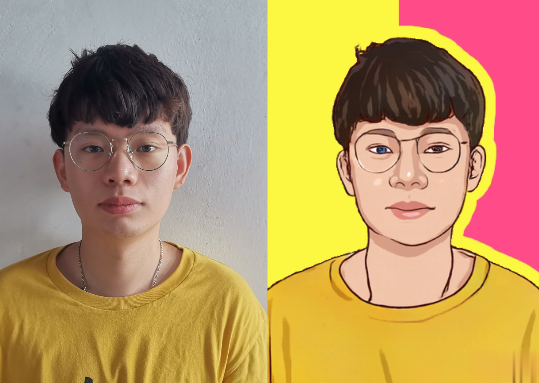 I will draw amazing cartoons from you in a few hours