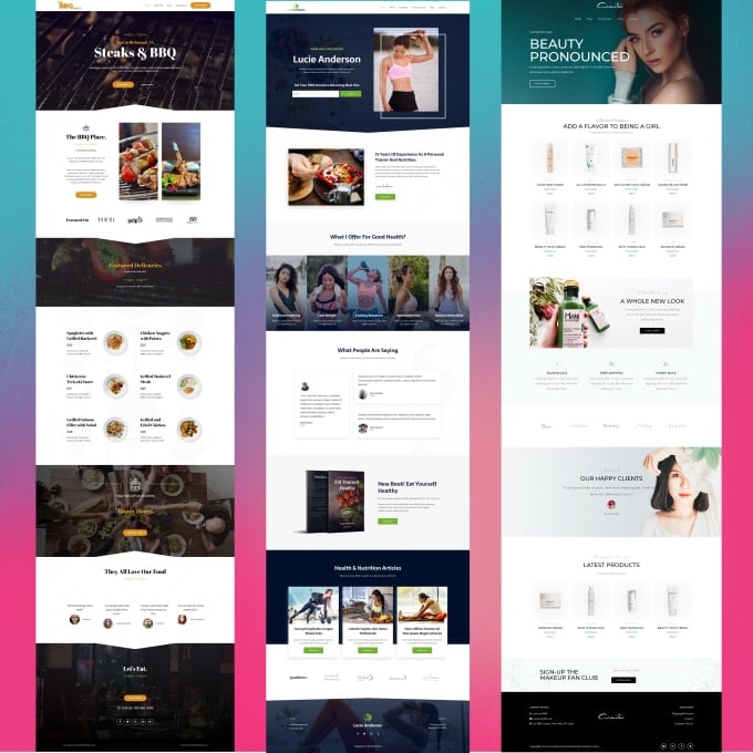 I will create a mind blowing wordpress website