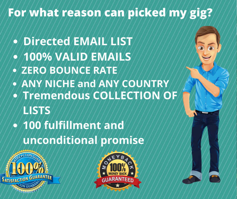 I will provide you 2k niche targeted email list