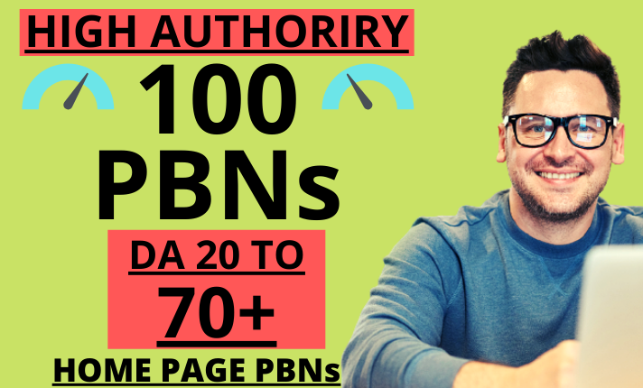 Build 100 High DA PA TF CF HomePage PBN Backlinks Dofollow contextual backlinks ONLY IN