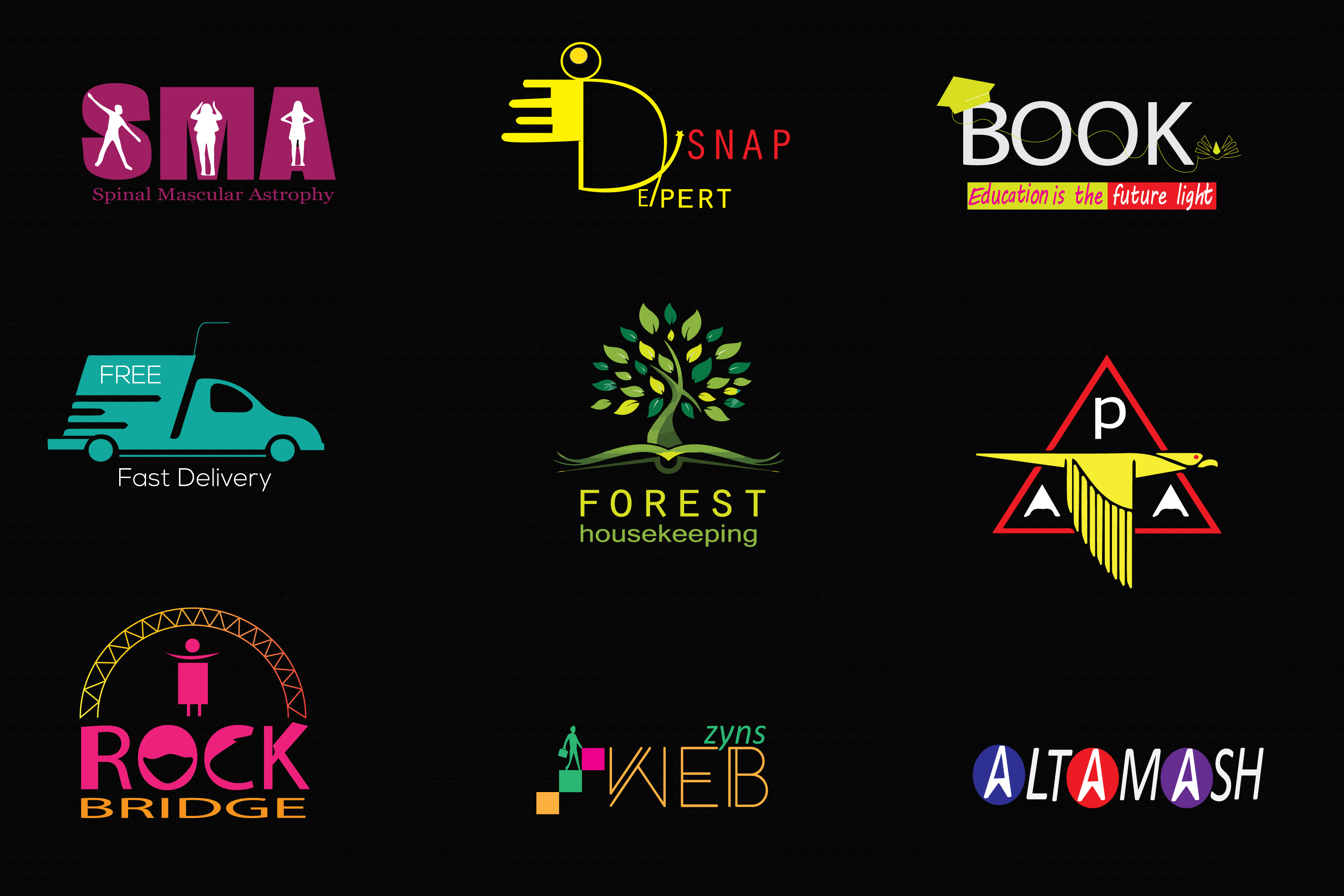 I Will Design Minimal and Font Logo Within 24 Hours