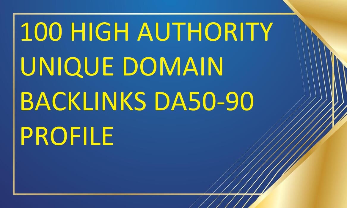 Manual 100 High Authority Unique Domain whitehat SEO ...