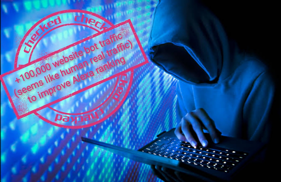 Website traffic +100,000 worldwide visits