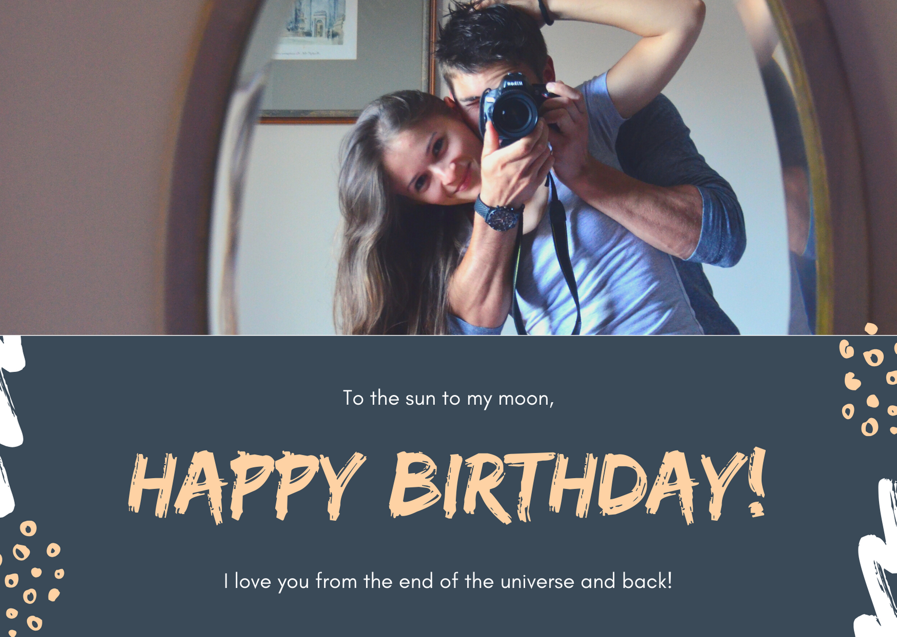 I will design 5 awesome birthday photos