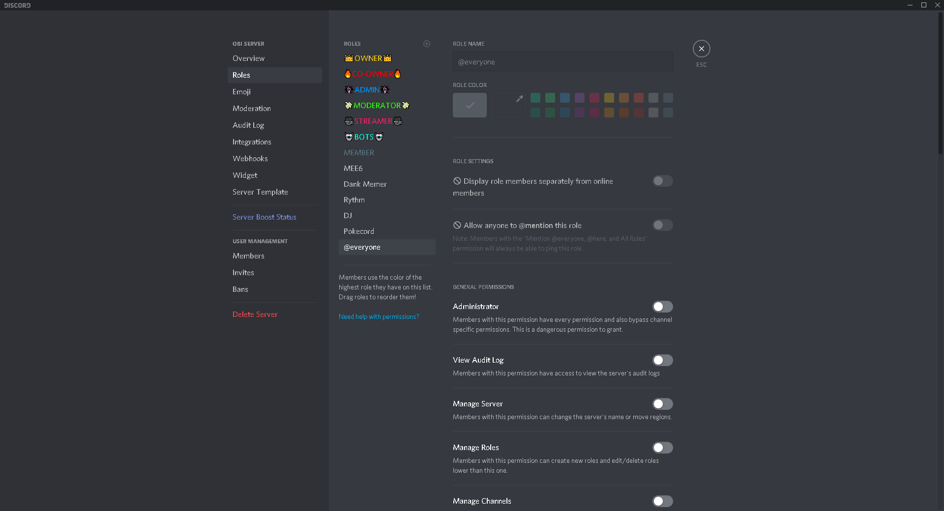 I will make a pro discord server for you within 12 hours