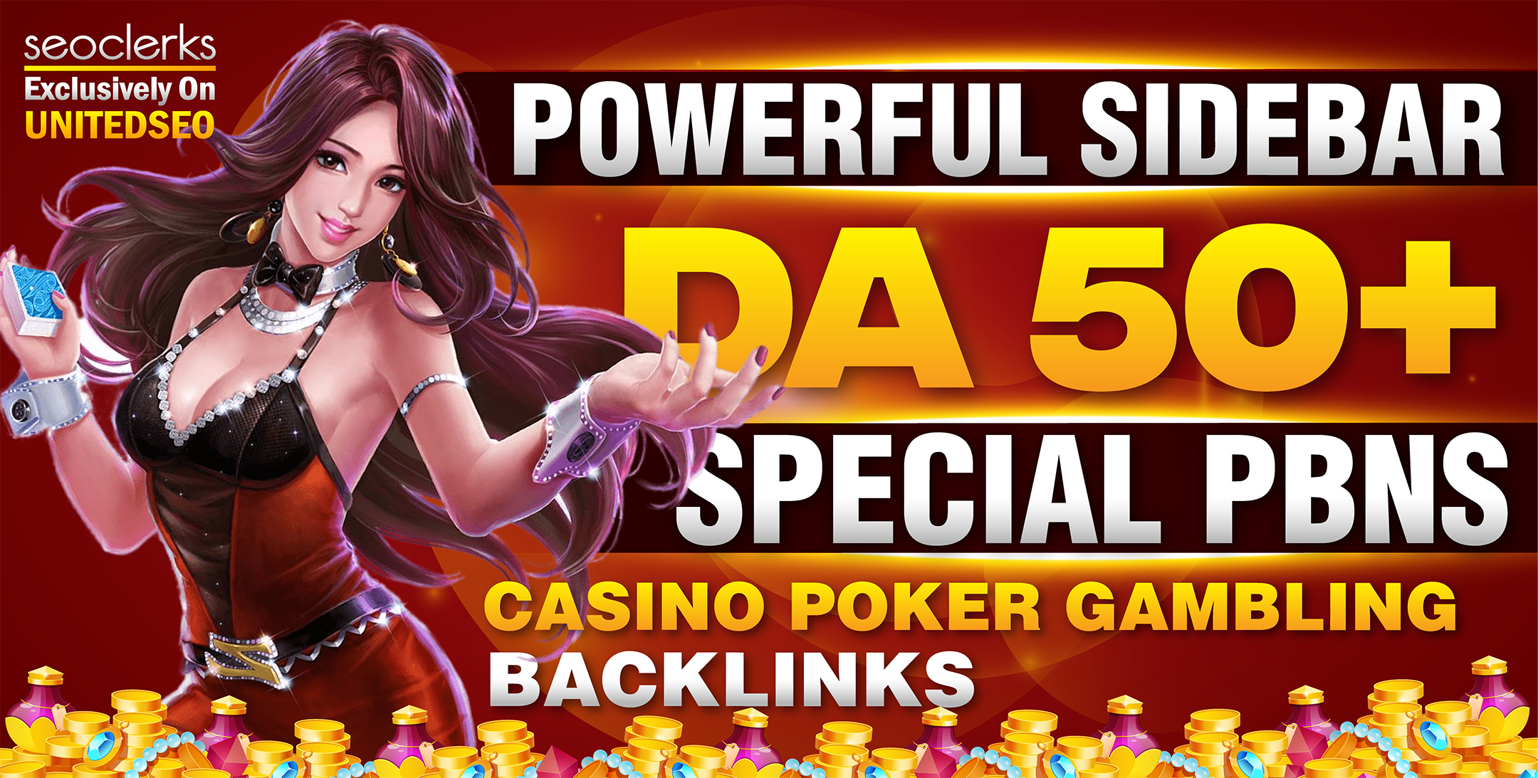 60 Powerful Sidebar Special Homepage DA 50PLUS CASINO | POKER | GAMBLING backlinks