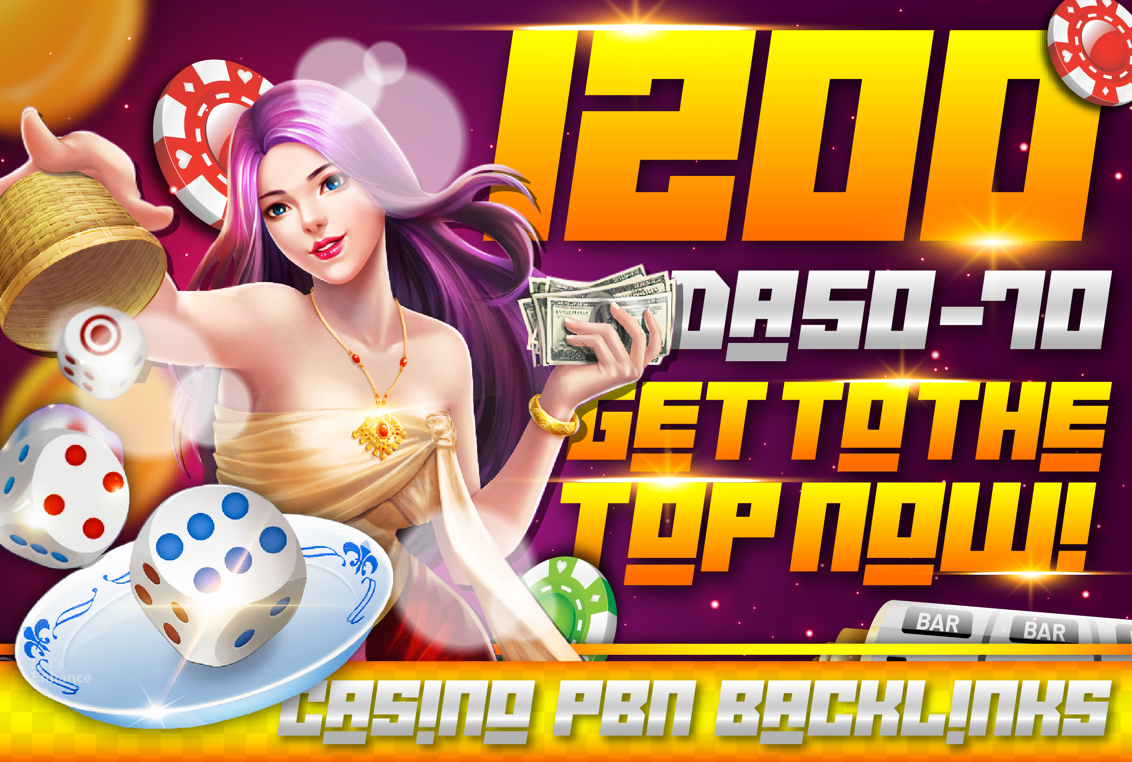 1200 DA 50-70+ Casino/Gambling/Poker Niche SEO PBN Backlinks - Get to the TOP NOW