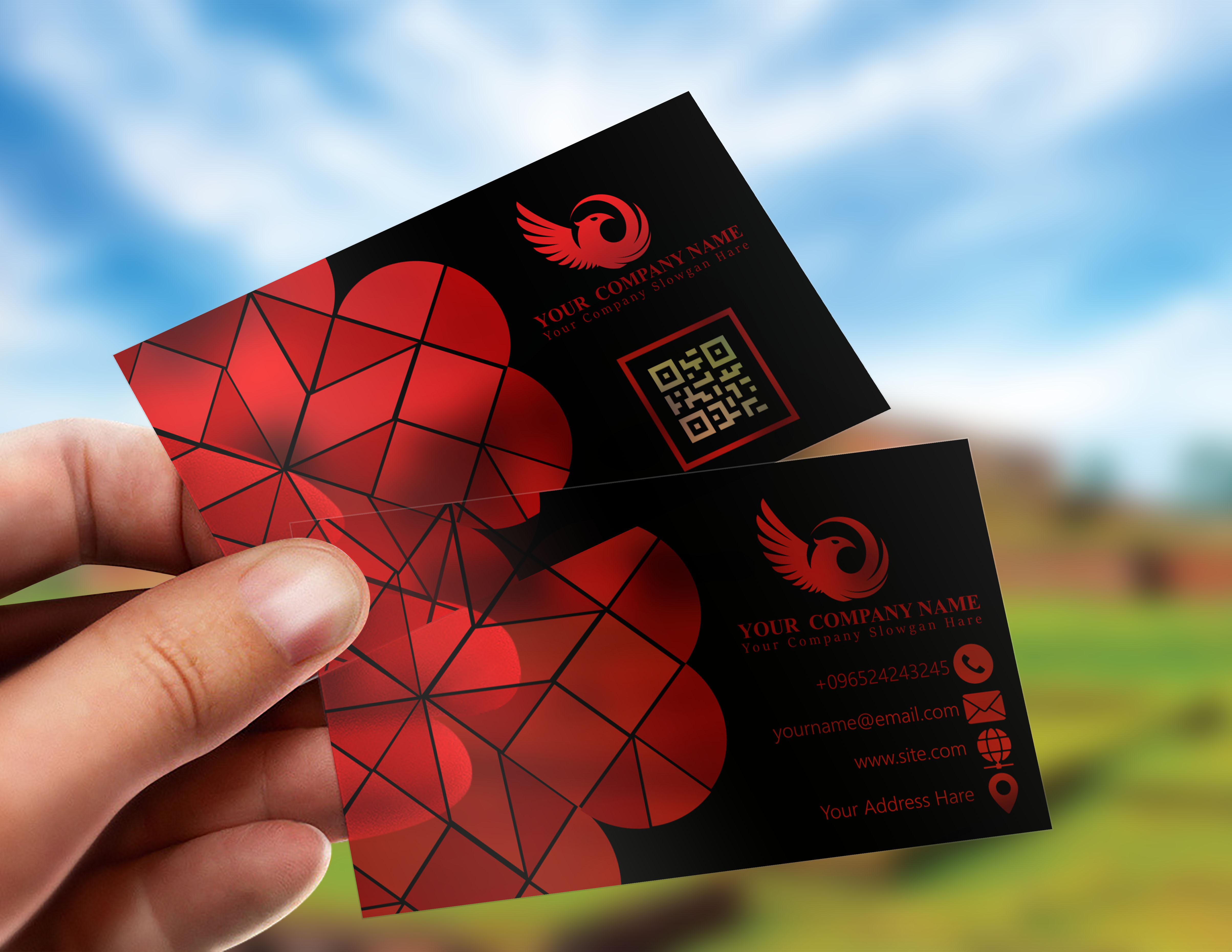 I will create an amazing and unique business card in 24 hrs