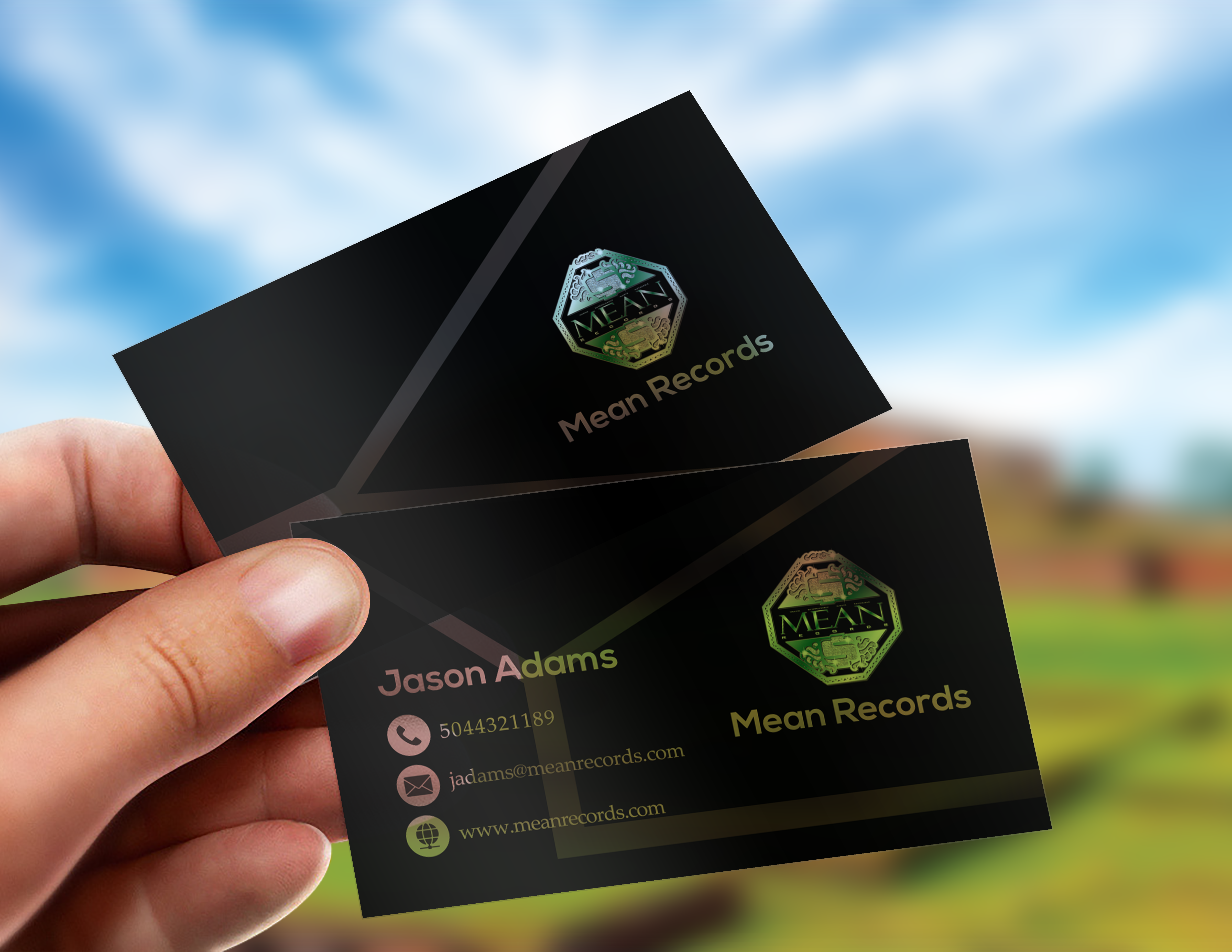 I will create an amazing and unique business card in 24 hrs