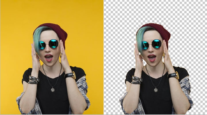 I will remove the background of 10 images quickly