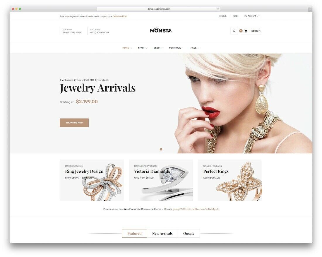 Shopify store dropshipping jewelry website unlimited free trial within 12 hours