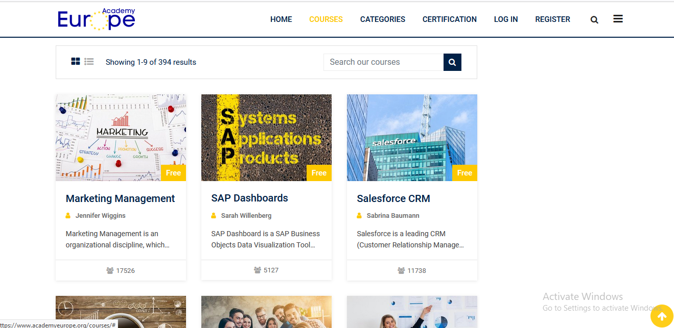 I will help get Academy Europe Certificate for all courses within one hour