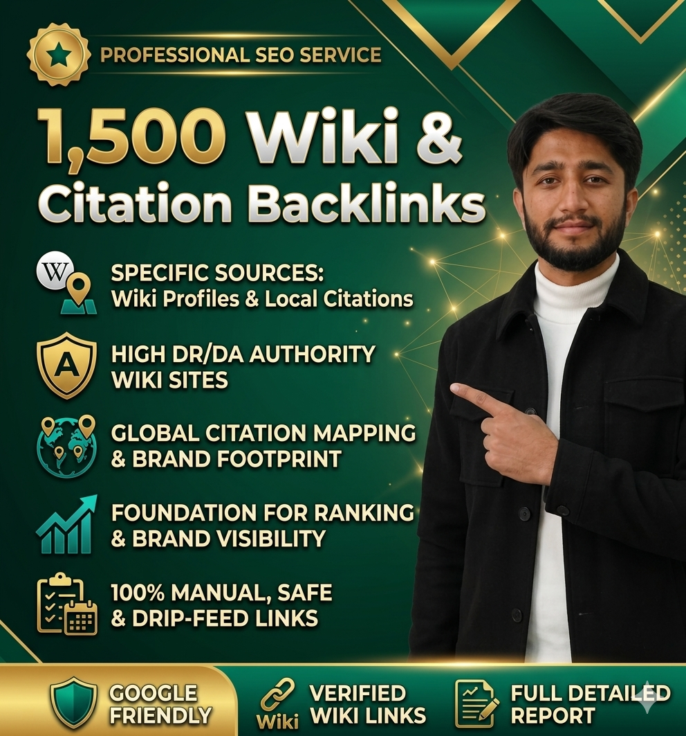 1,500 Wiki & Citation Backlinks &mdash; Anchor Diversity & Natural Trust Signal Builder