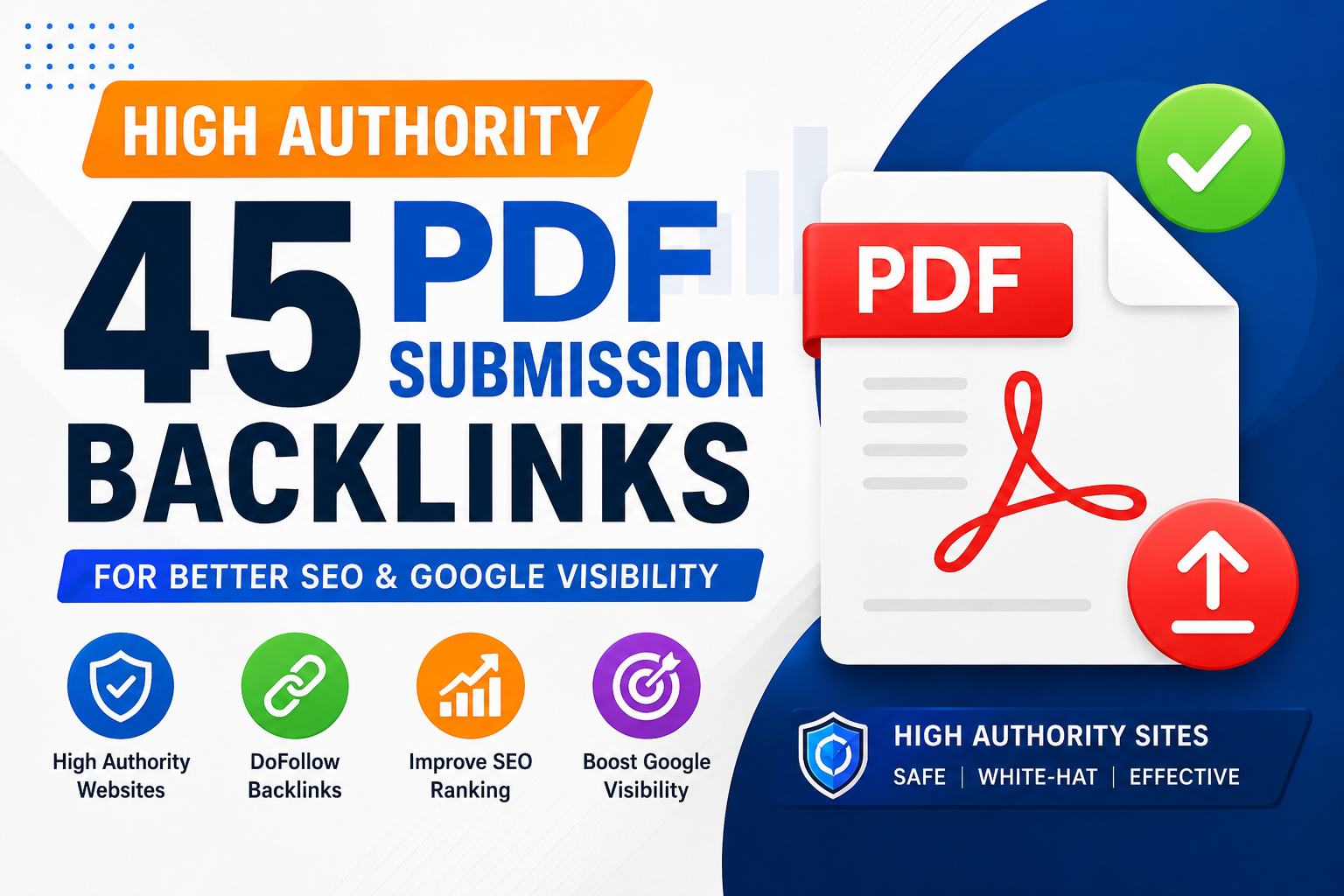 High Authority 45 PDF Submission Backlinks for Better...