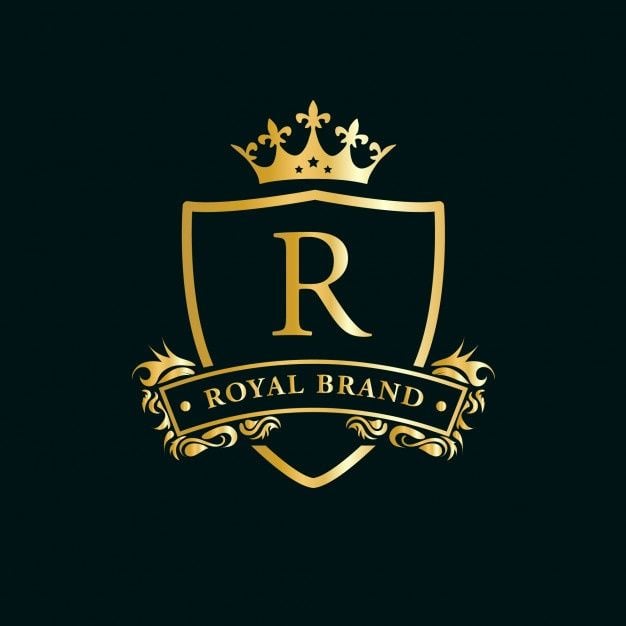 I will do luxury crown minimalist logo design
