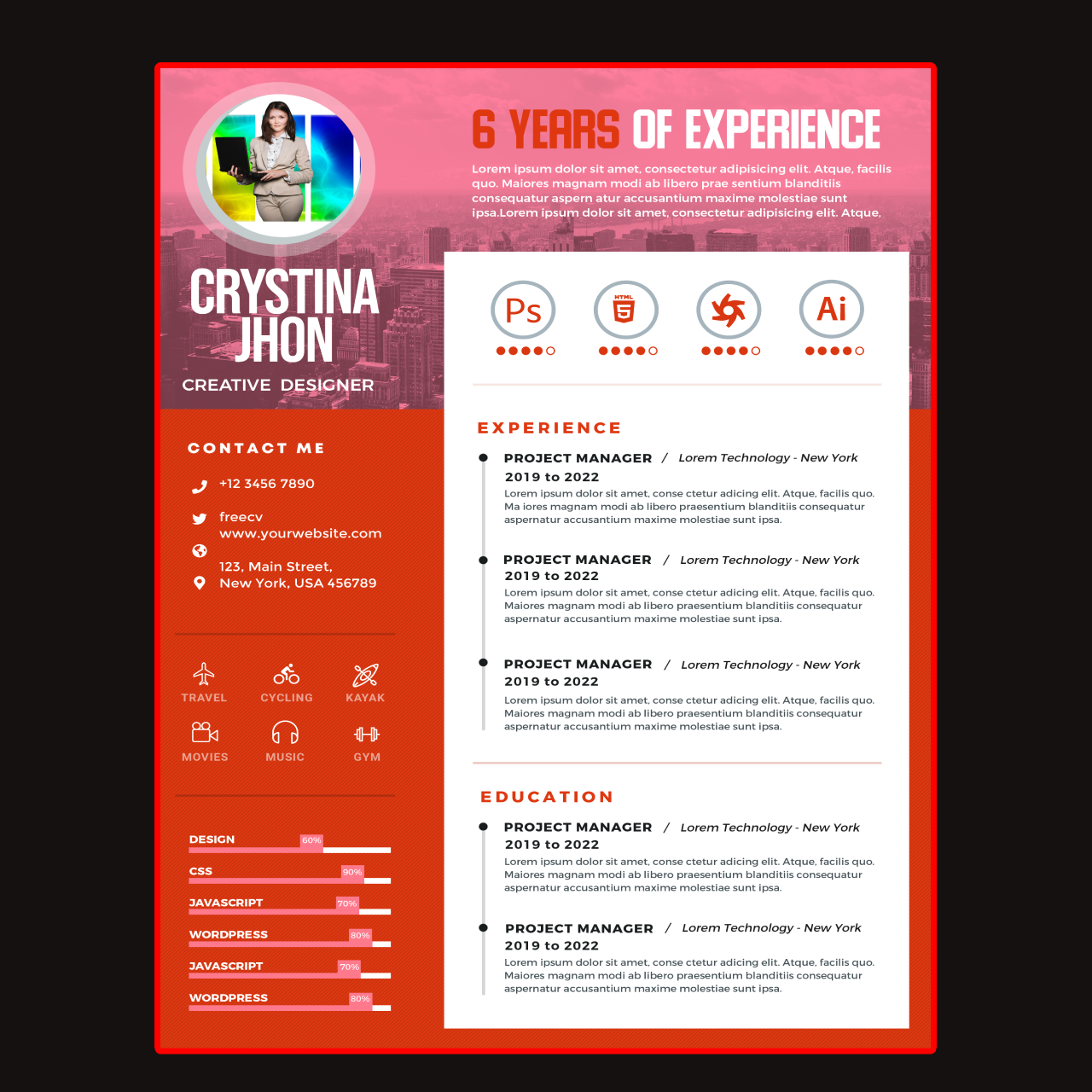 i will create or edit professional CV or RESUME