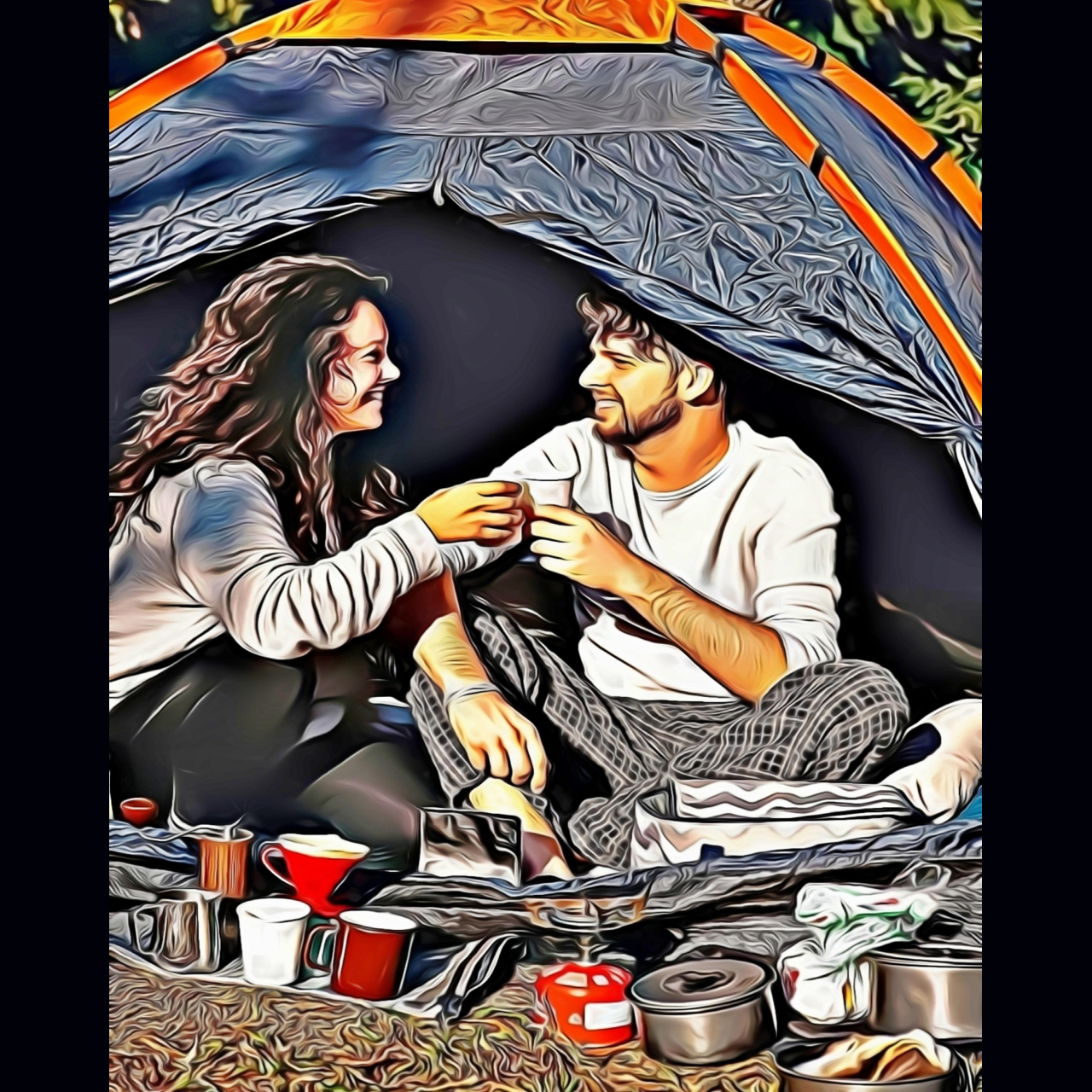 i will convert your photo into pencil sketch art or Cartoon portrait or oil painting, etc.