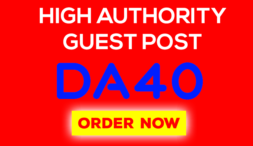 I will do guest post on High DA niche related websites