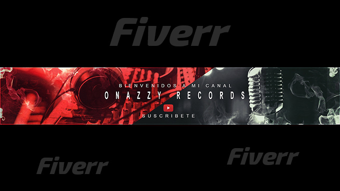 I will design an eye catching youtube banner and logo