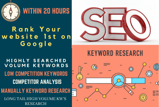 Complete Onsite SEO & Research, On Page SEO with reporting