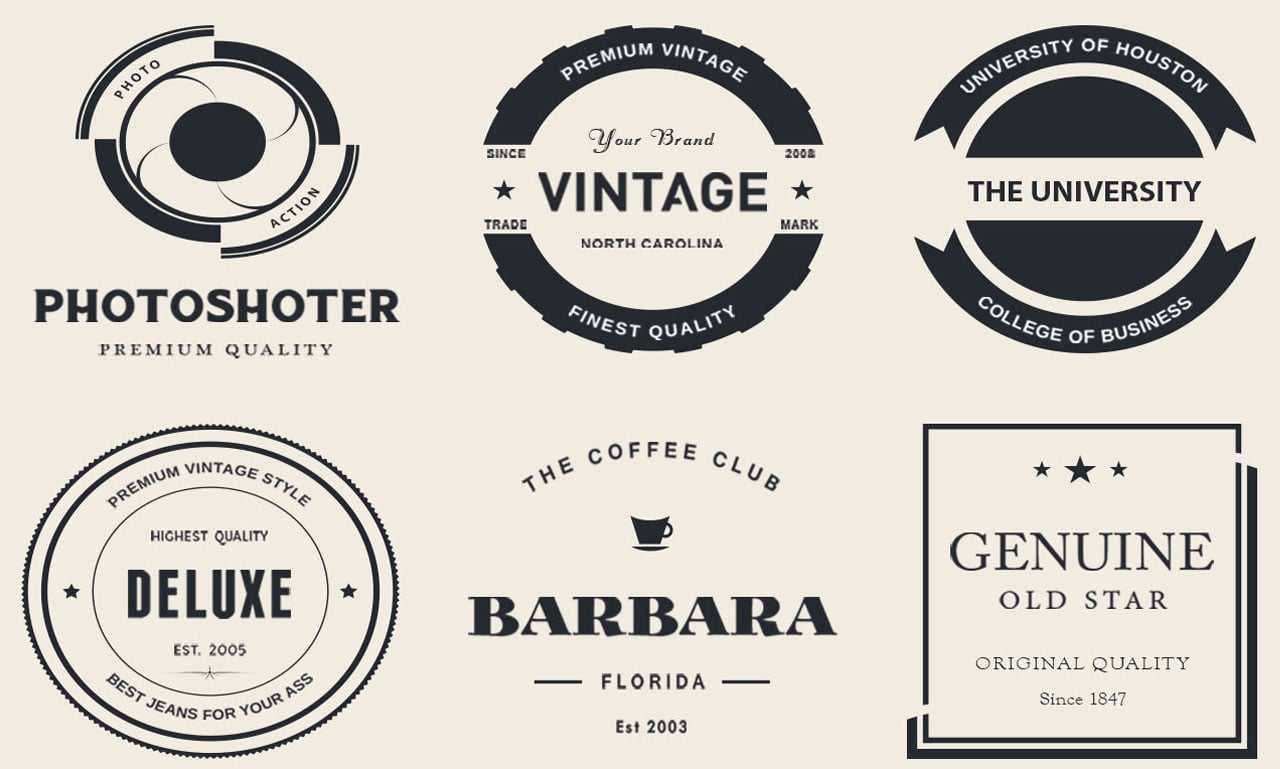 I will Design a Stunning Vintage Logo For Business Or...