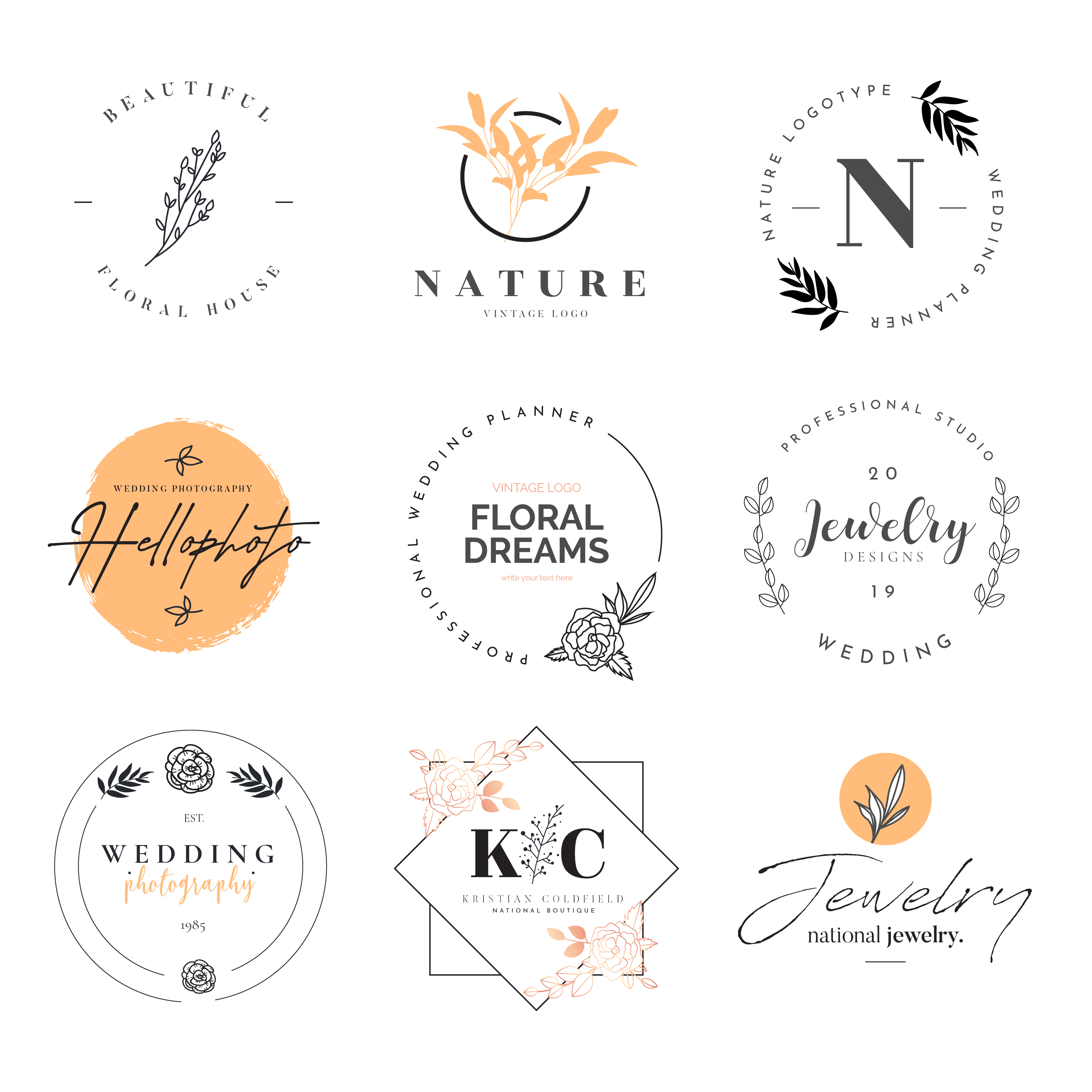 I will design a professional business logo
