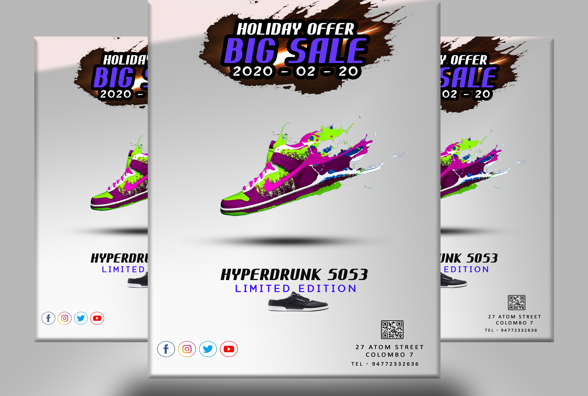  creative flyer design, brochure, poster