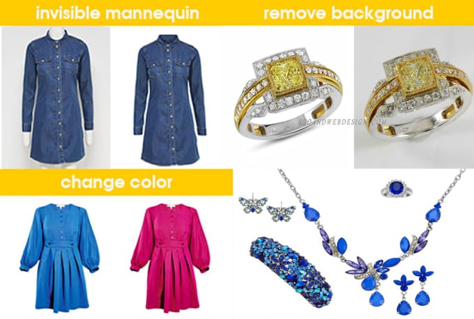 I will do photoshop editing remove background face swap retouching resizing