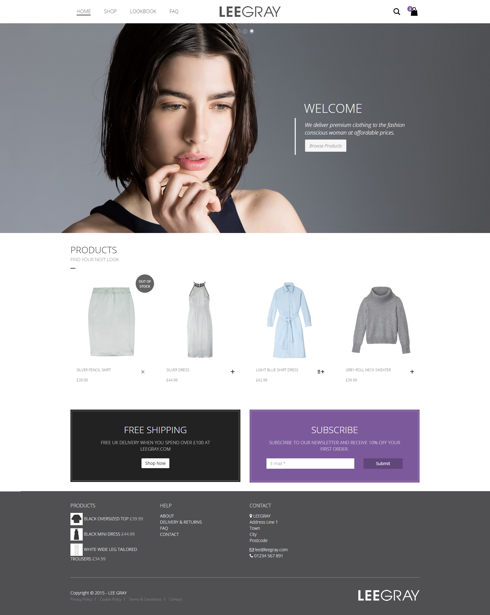 Design and Develop Wix & WordPress eCommerce (WooCommerce) website