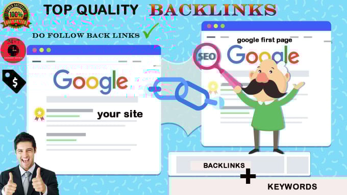 I will create a High Quality Backlinks to your site for get a good rank in Google