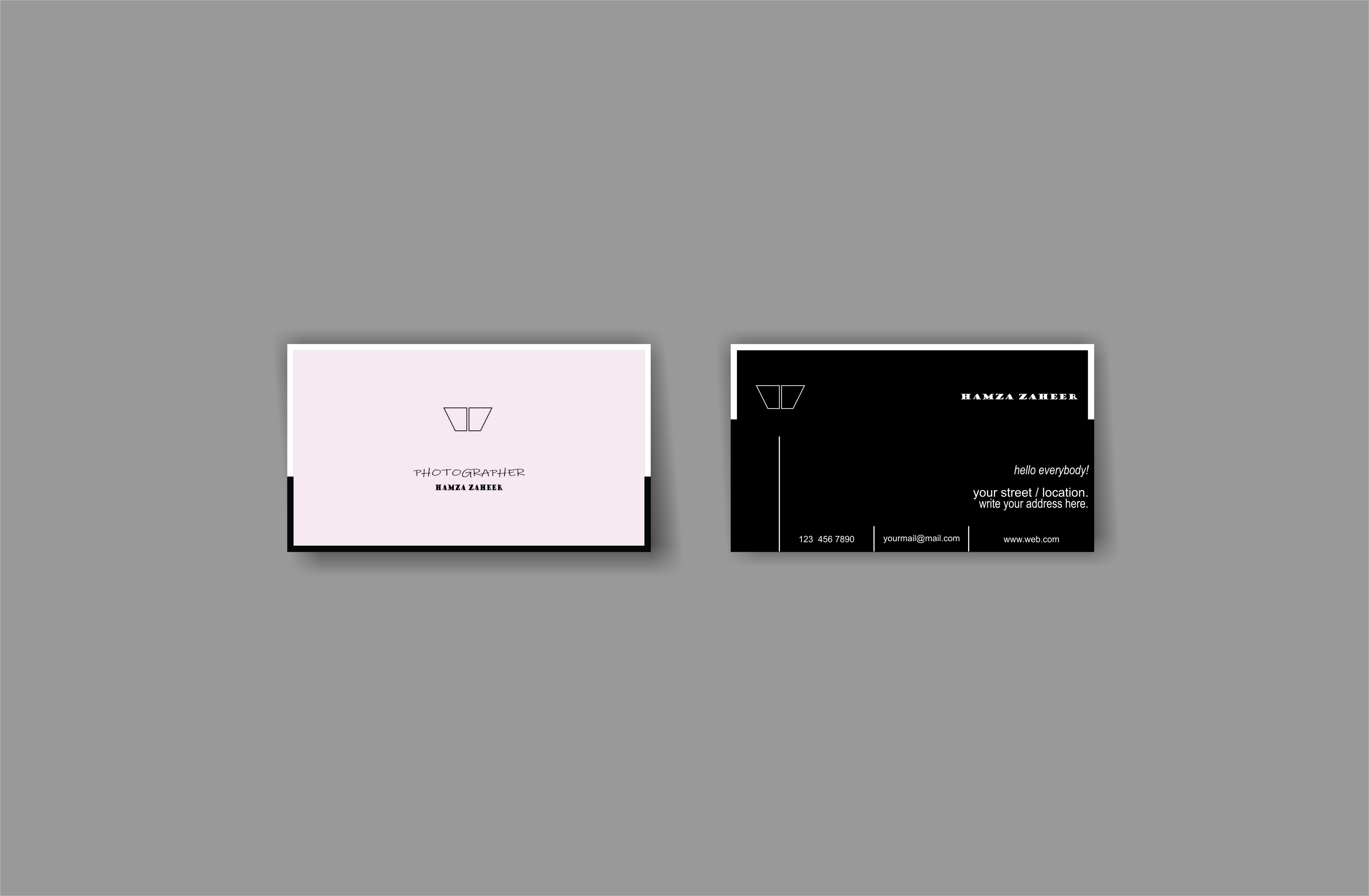 i will design minimalist,attractive,creative,modern and unique business card