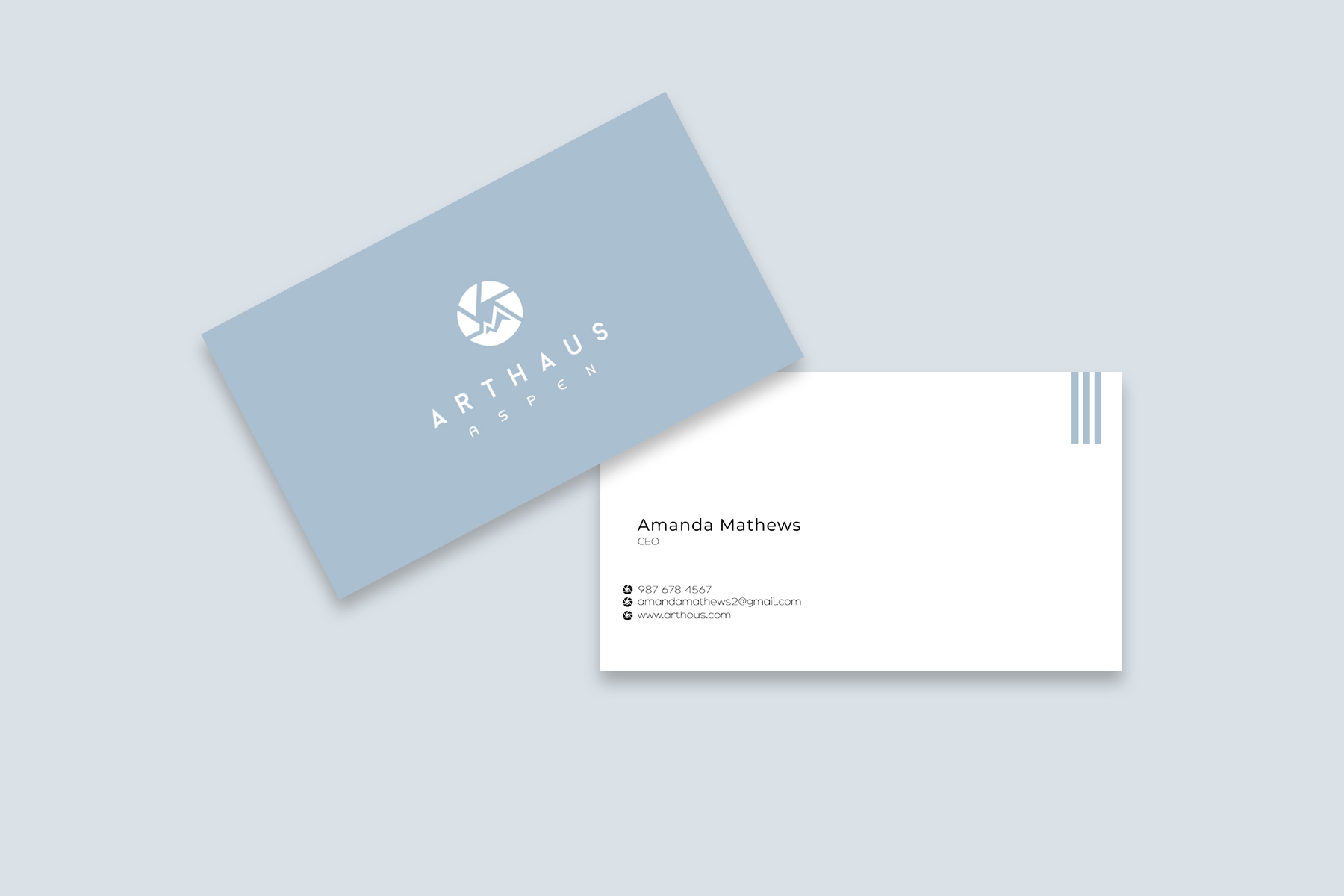 Design Minimalist Business Cards