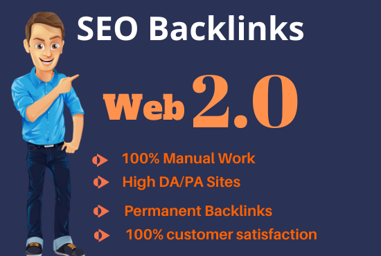 I will create 15 high authority web 2.0 seo backlinks