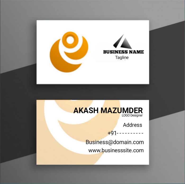 I will professionally design modern, creative, attractive business card for you