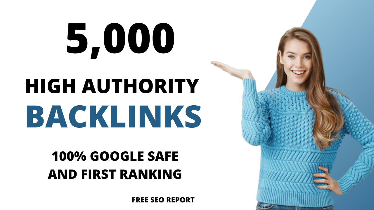 Unique Domain 5, 000 contextual dofollow backlinks SEO link building