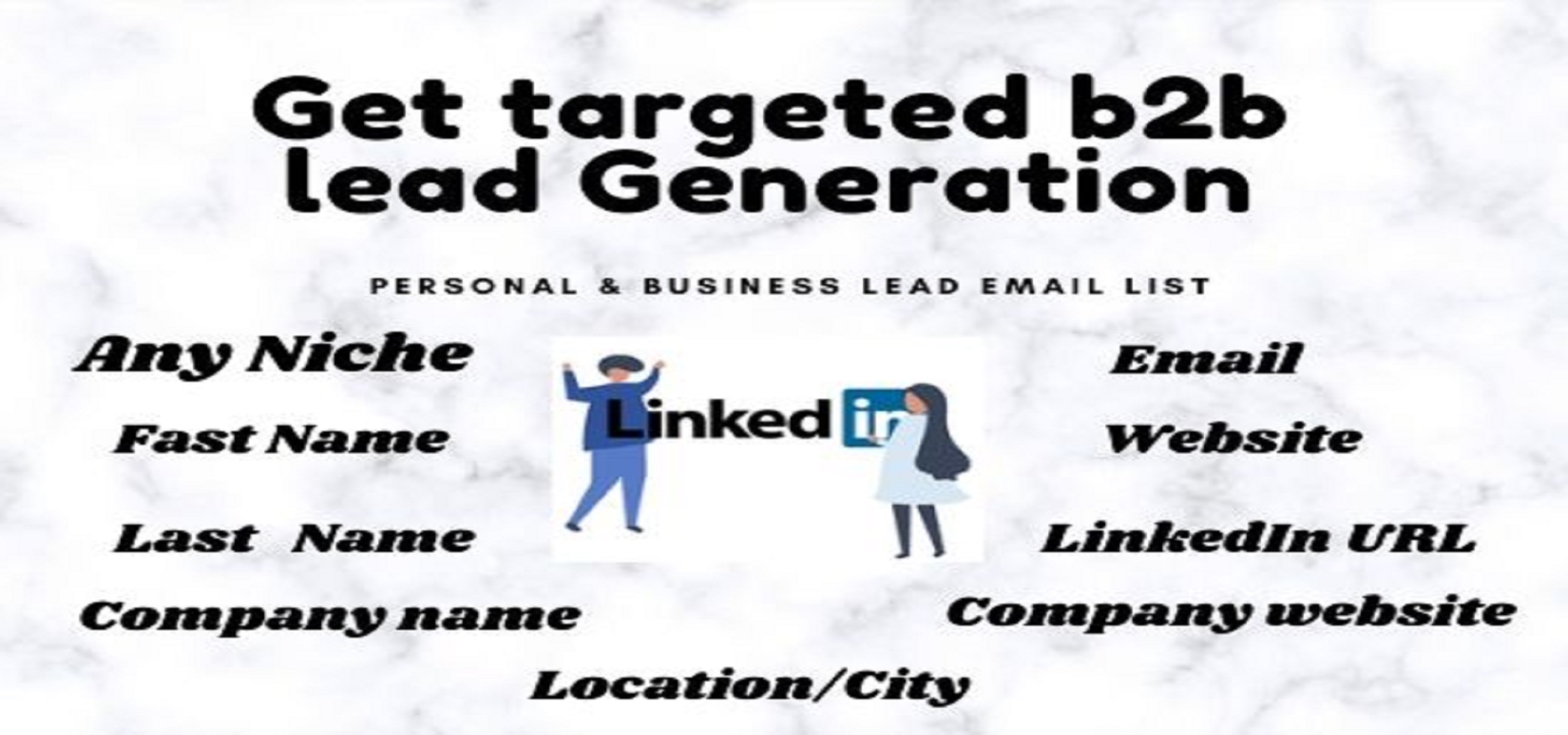 I Will Provide Valid Targeted B2b Lead Generation For 10 SEOClerks