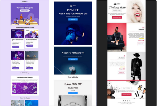 I will design responsive HTML email and newsletter template 
