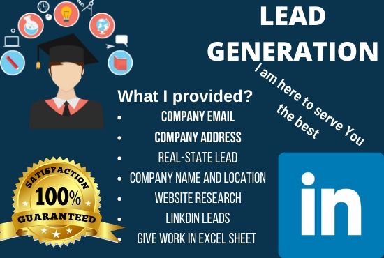 I will Collect B2B leads for you