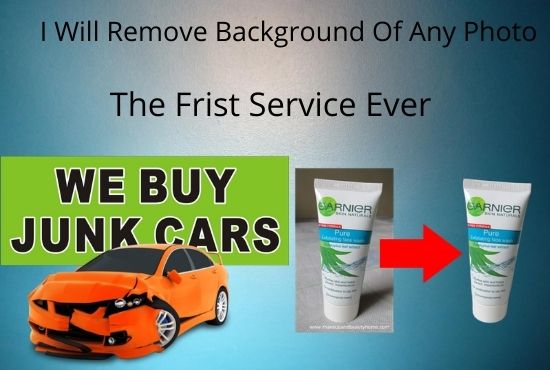 I will remove the background of any kind of image